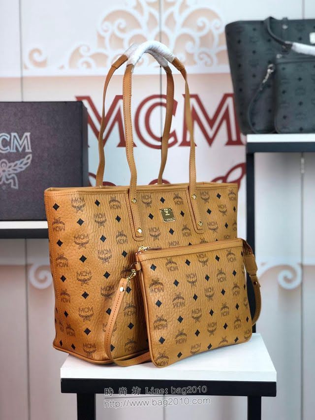 MCM女包 原單 6268 MCM新顏色 Anya母子購物袋 MCM手拎包 MCM單肩女包  mdmc1462